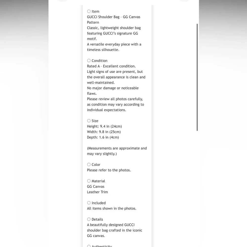 Gucci Chocolate Brown Crossbody Bag - Picture 9 of 9